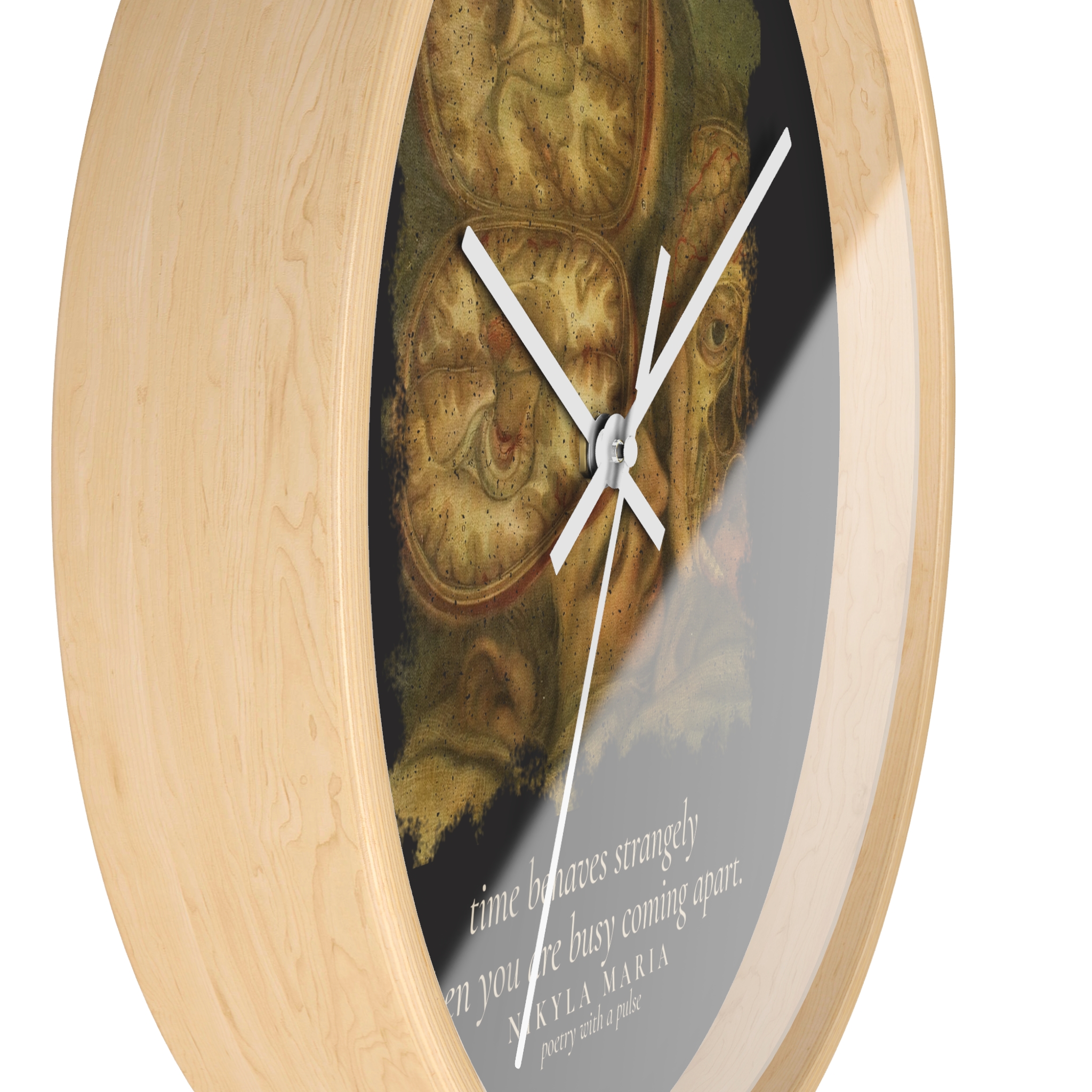 Time Behaves Strangely Wall Clock - Image 5