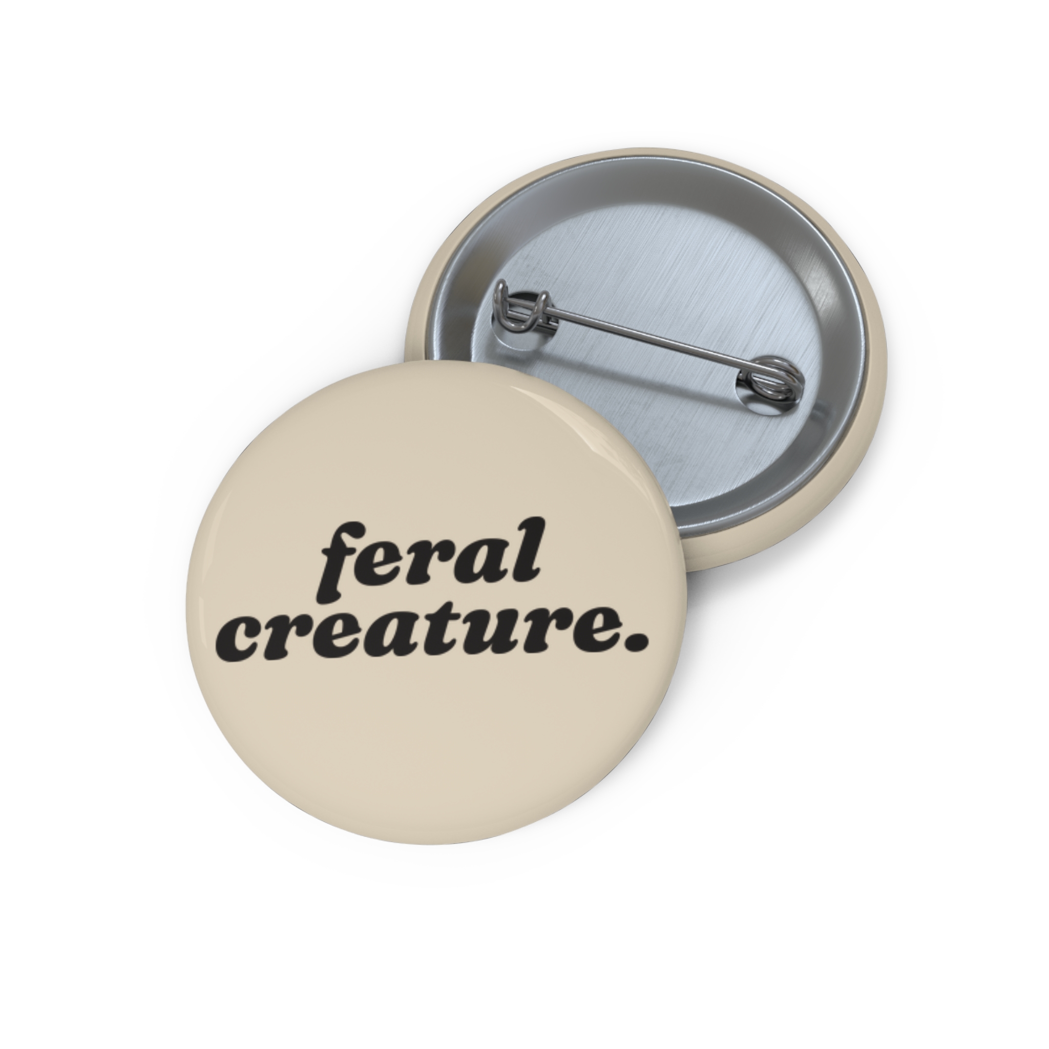 Feral Creature Pin