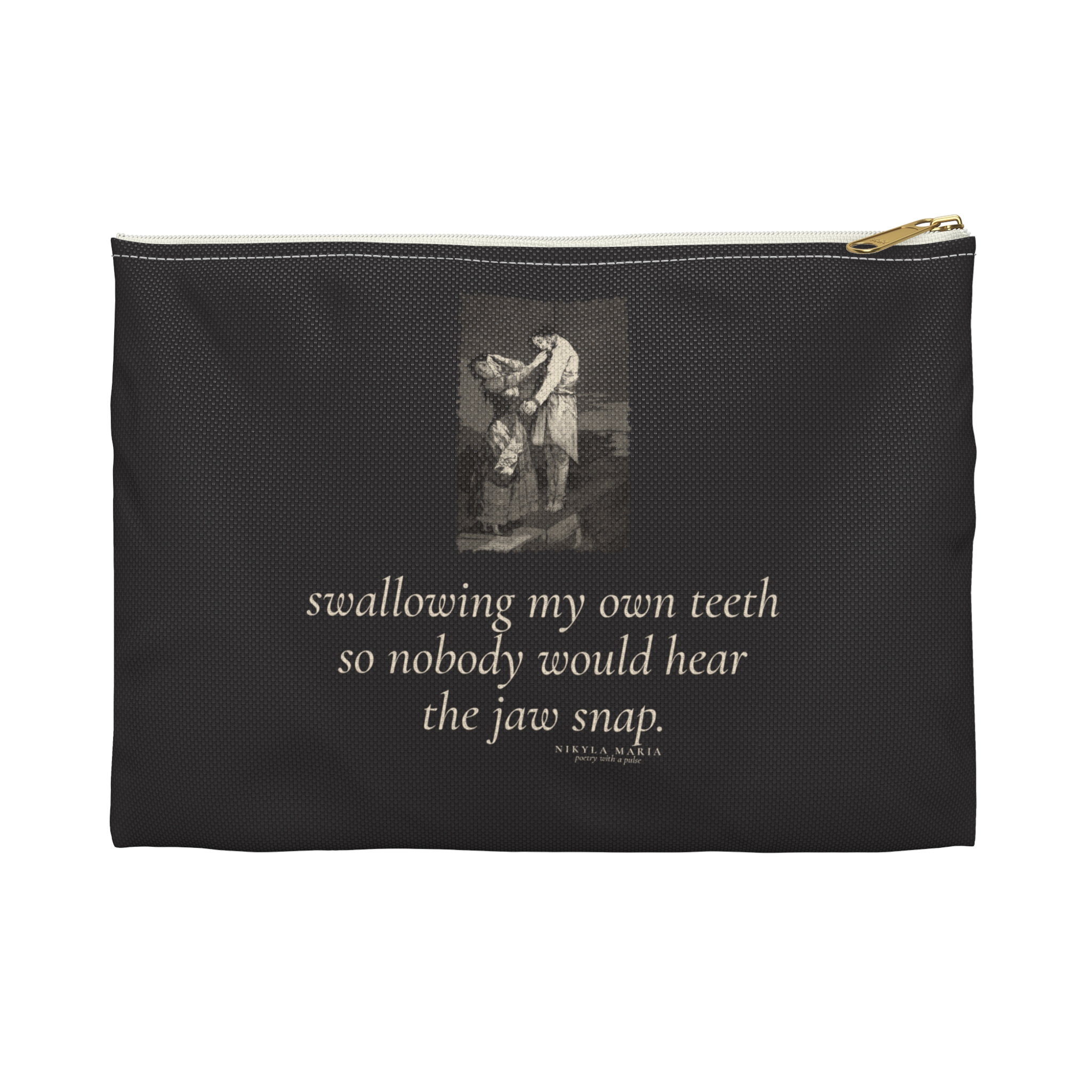 Jaw Snap Zip Pouch - Image 5