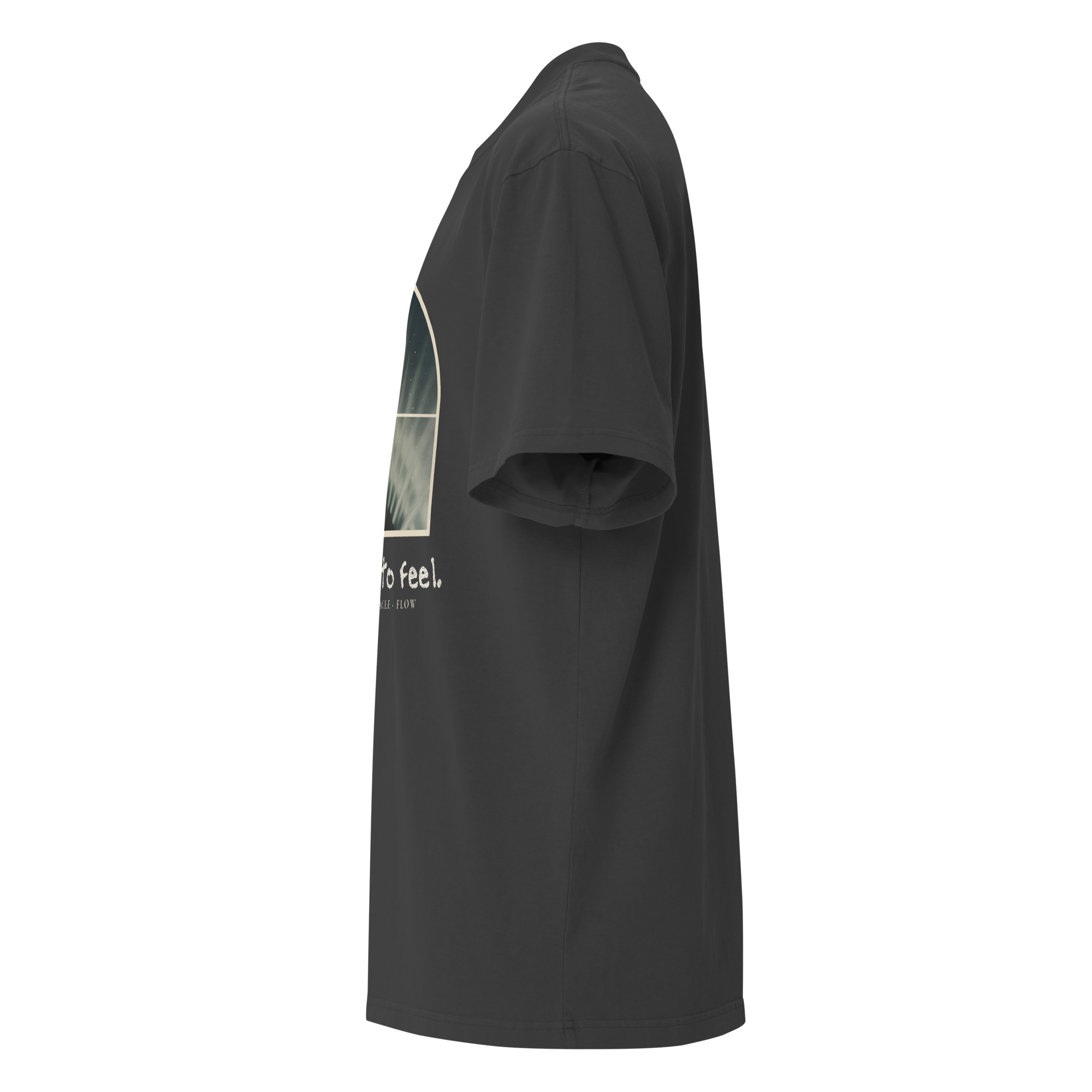 It Is Safe to Feel Aurora Oversized Tee - Image 2