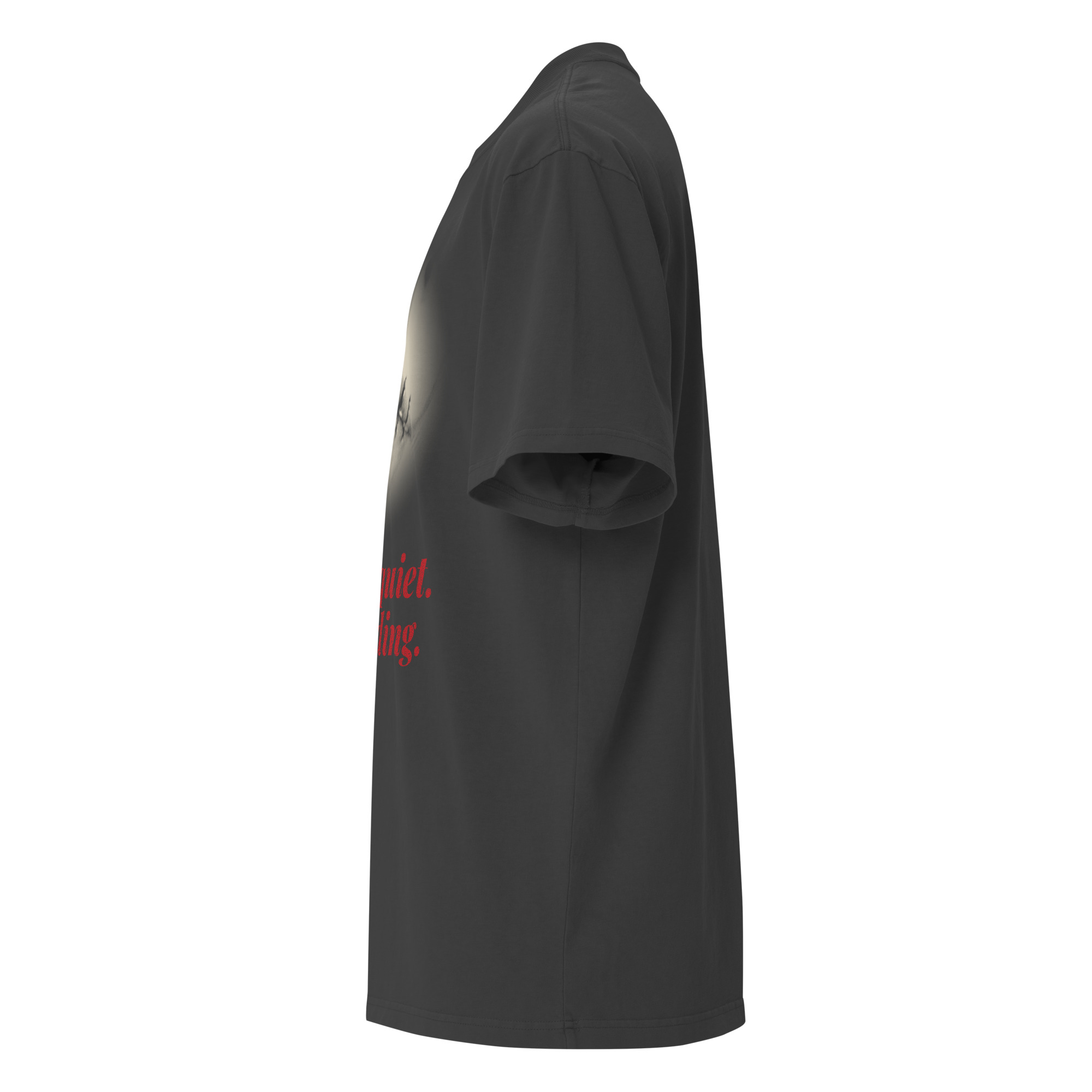 I'm Not Quiet. I'm Loading. Oversized Tee - Image 2