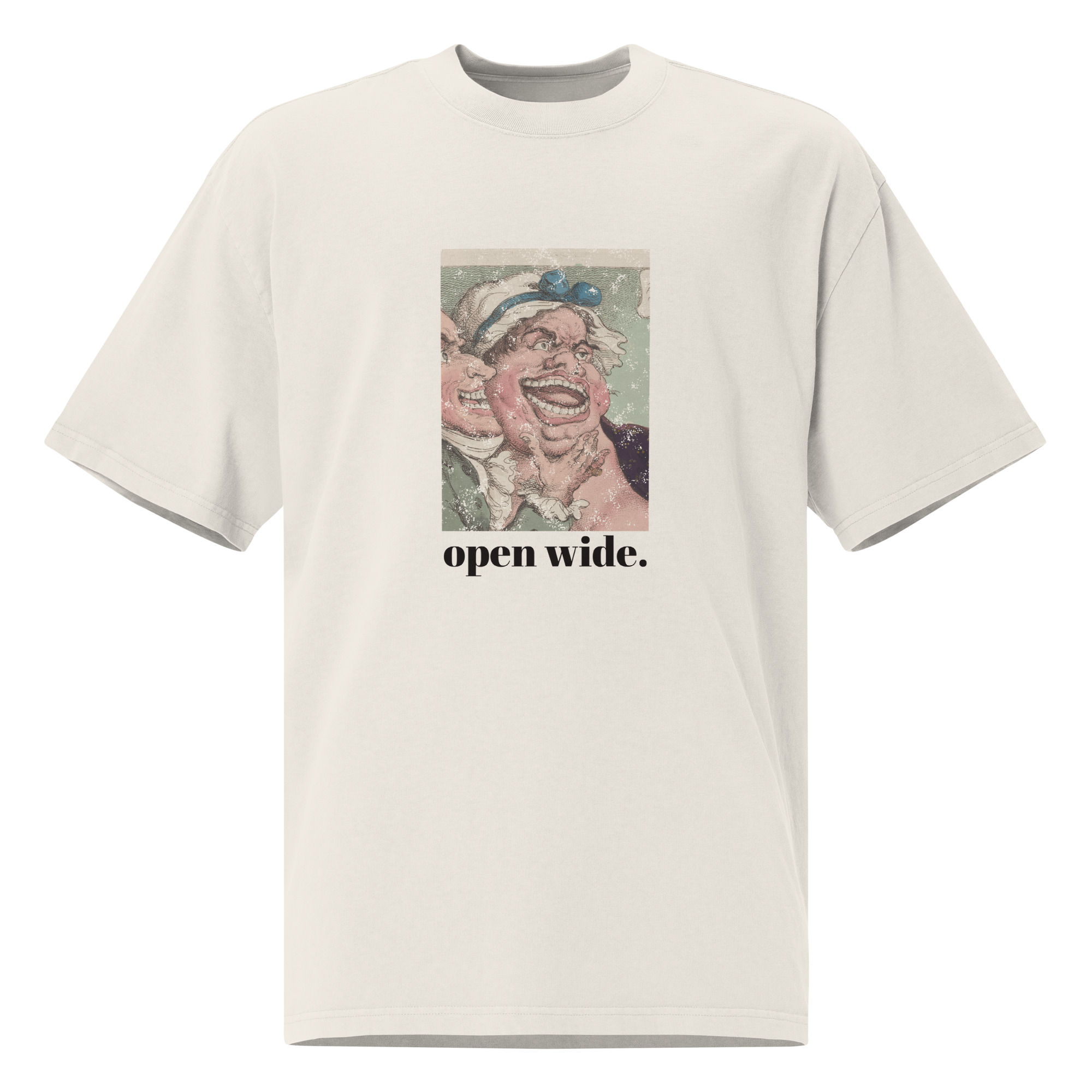 Open Wide Dentist Oversized Tee