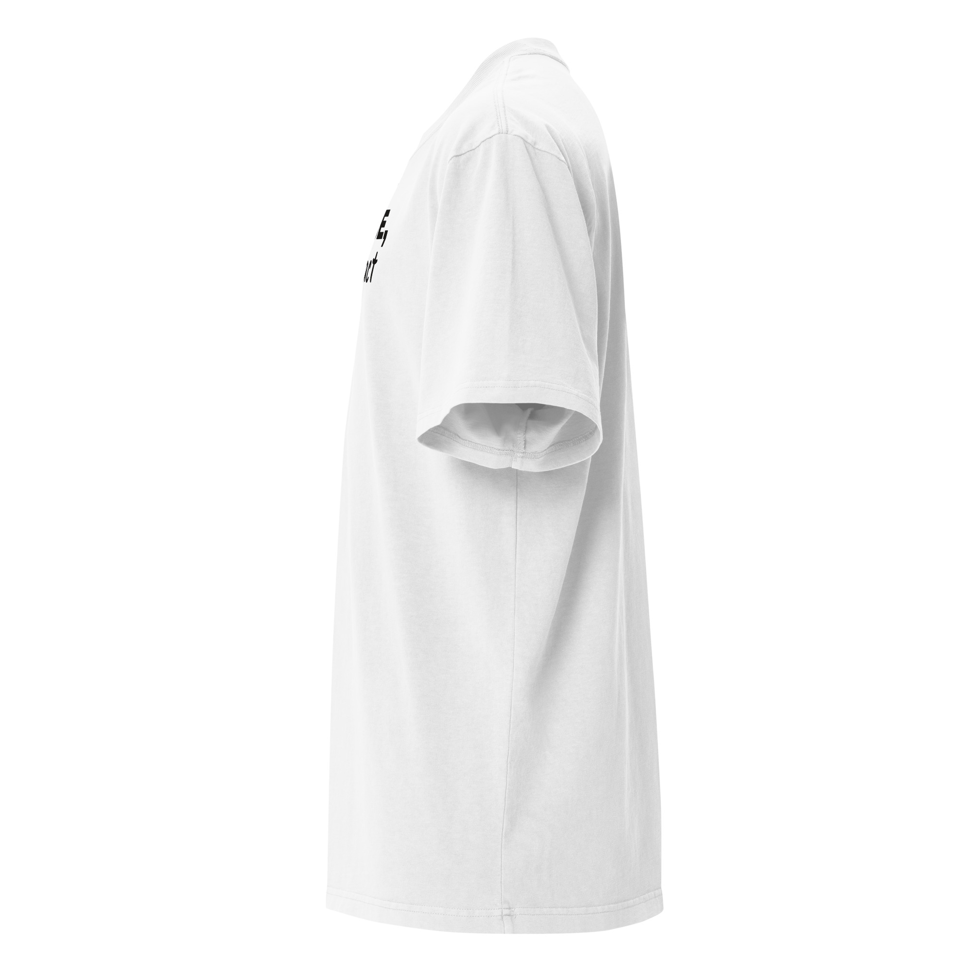 I Don't Chase, I Attract Oversized Tee - Image 2