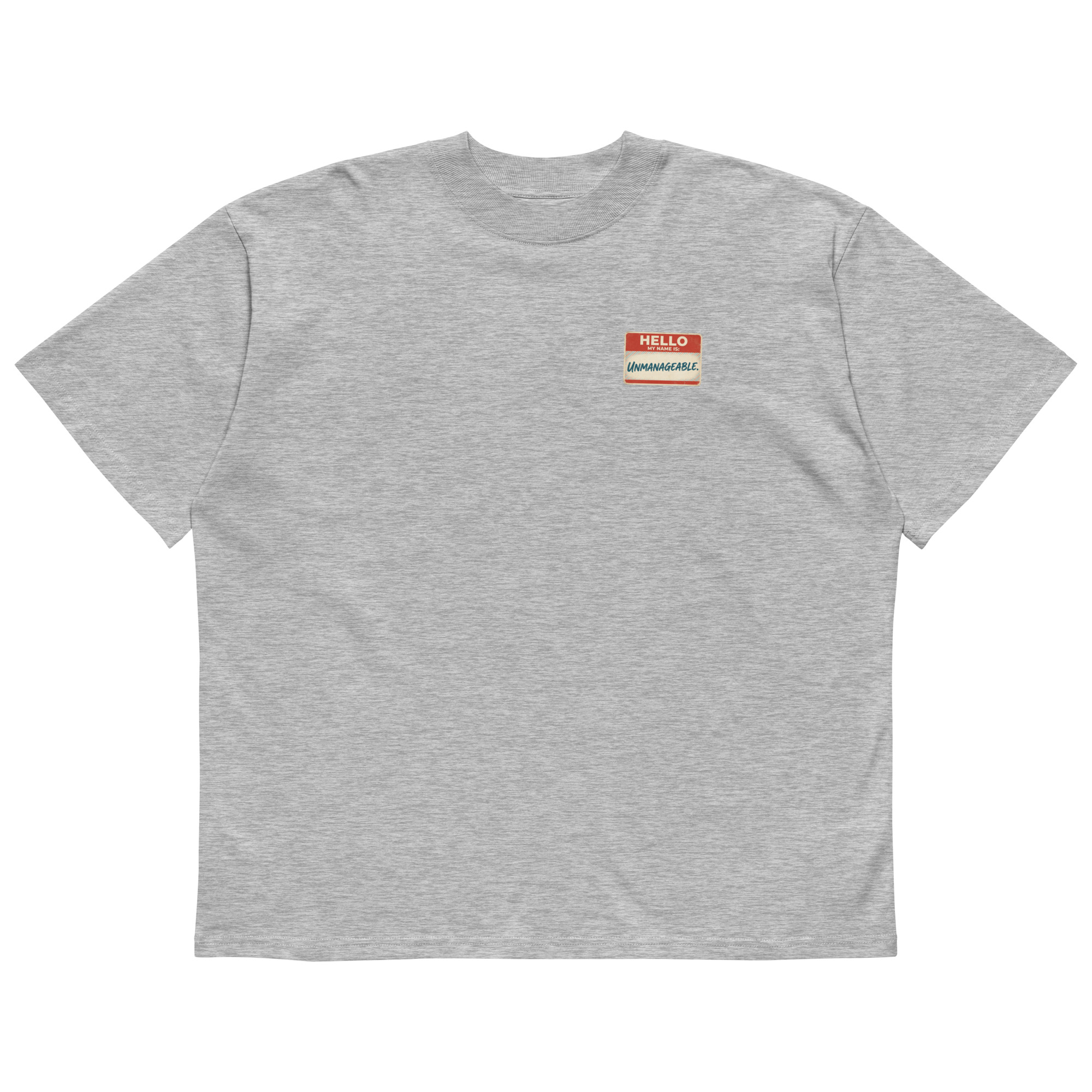 Unmanageable Oversized Tee - Image 3