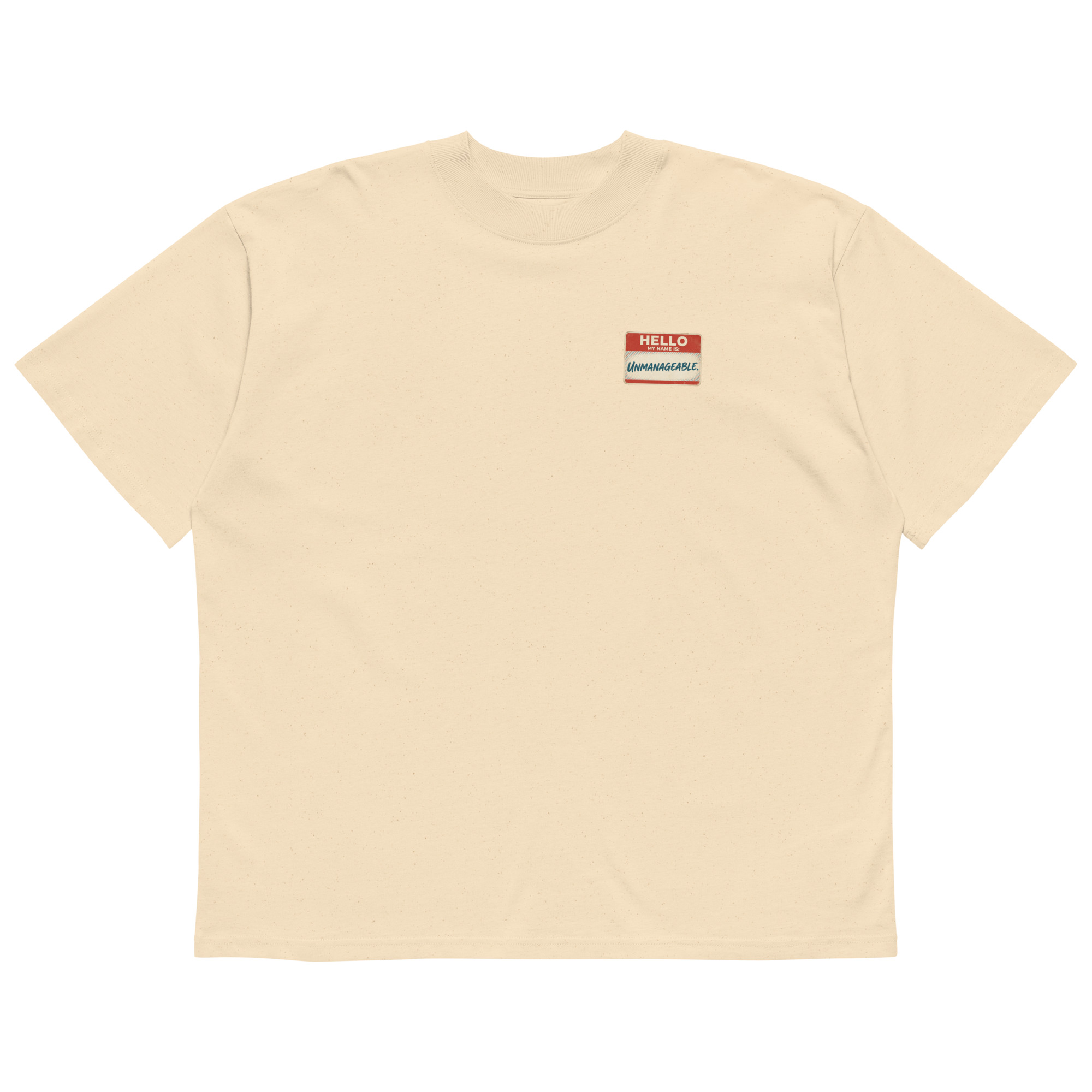 Unmanageable Oversized Tee - Image 4