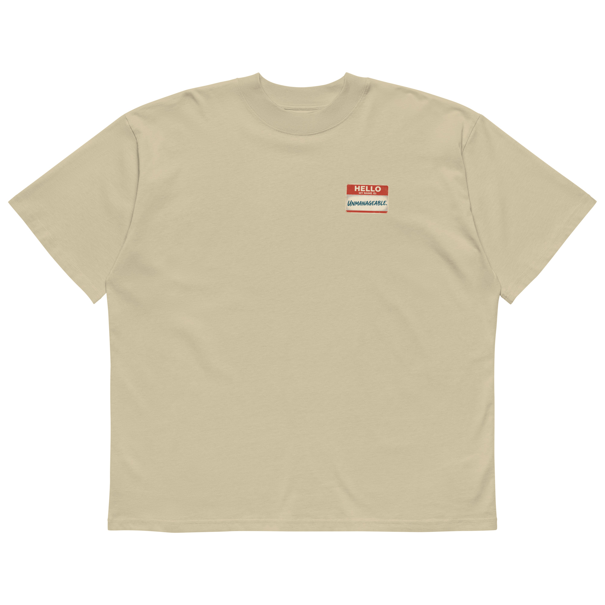 Unmanageable Oversized Tee - Image 5