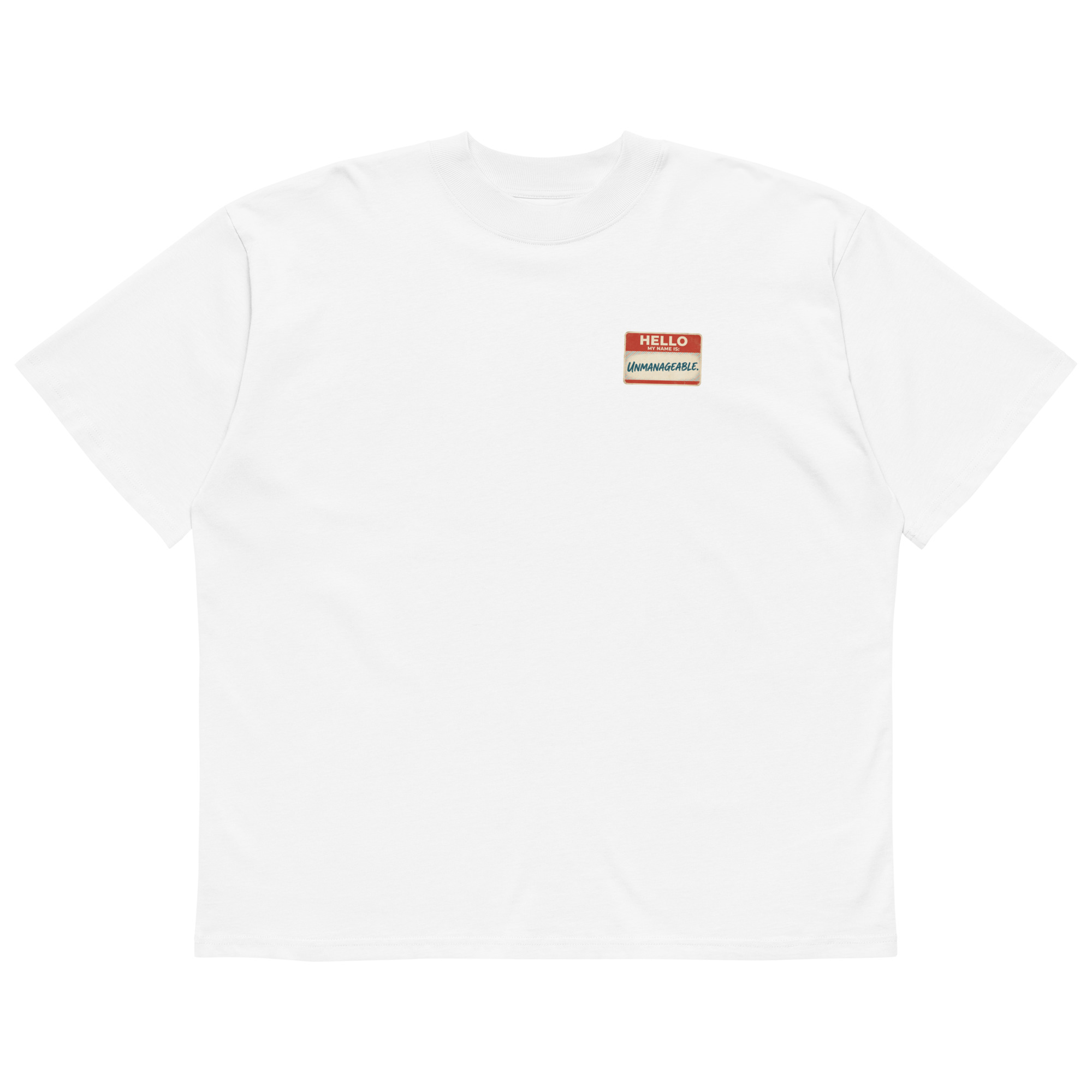 Unmanageable Oversized Tee - Image 6