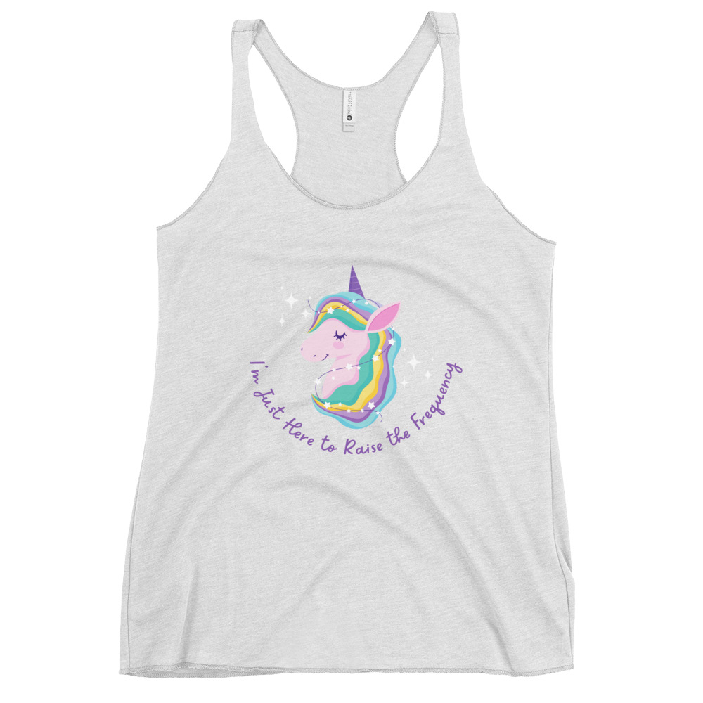 Raise the Frequency Racerback Tank