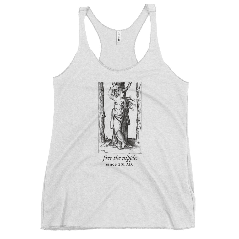 Free the Nipple Since 251 AD Saint Agatha Tank