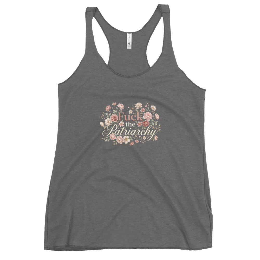 Fuck the Patriarchy Racerback Tank