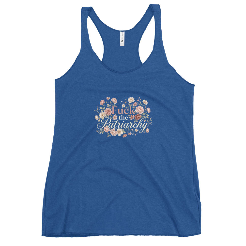 Fuck the Patriarchy Racerback Tank - Image 6