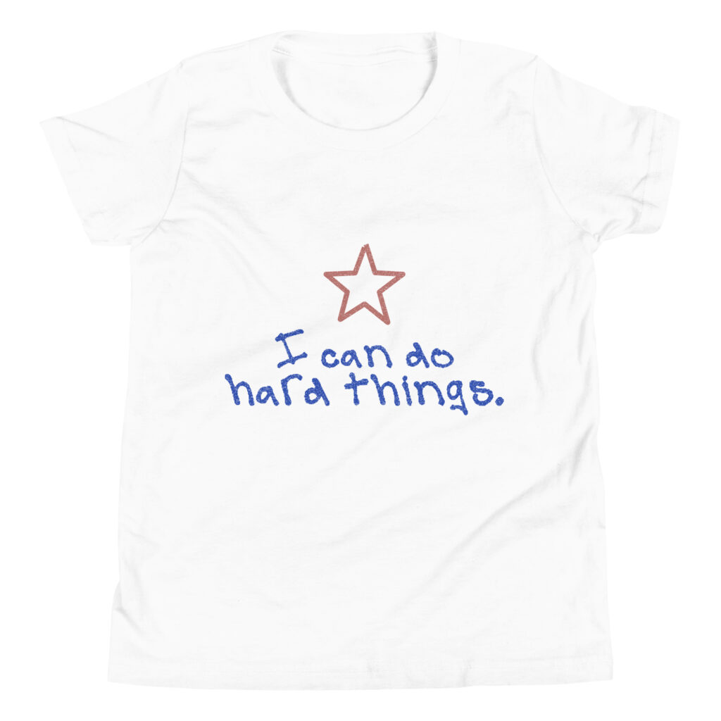 I Can Do Hard Things Kids Tee